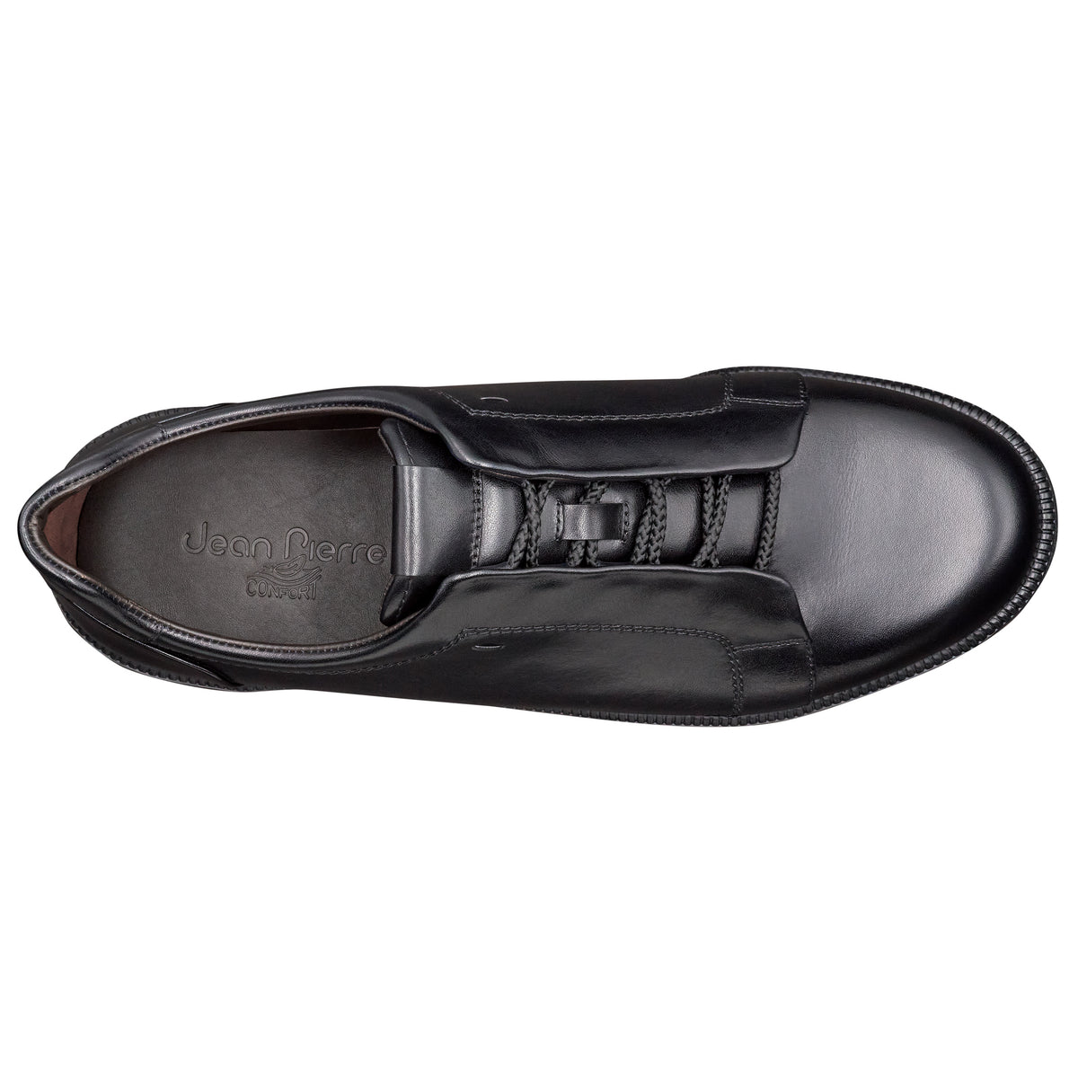 Tenis de piel pintado a mano para hombre