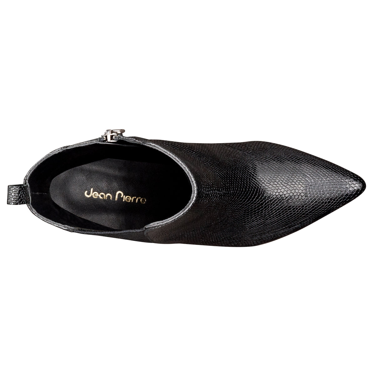 Botines de piel estilo kitten heel para mujer