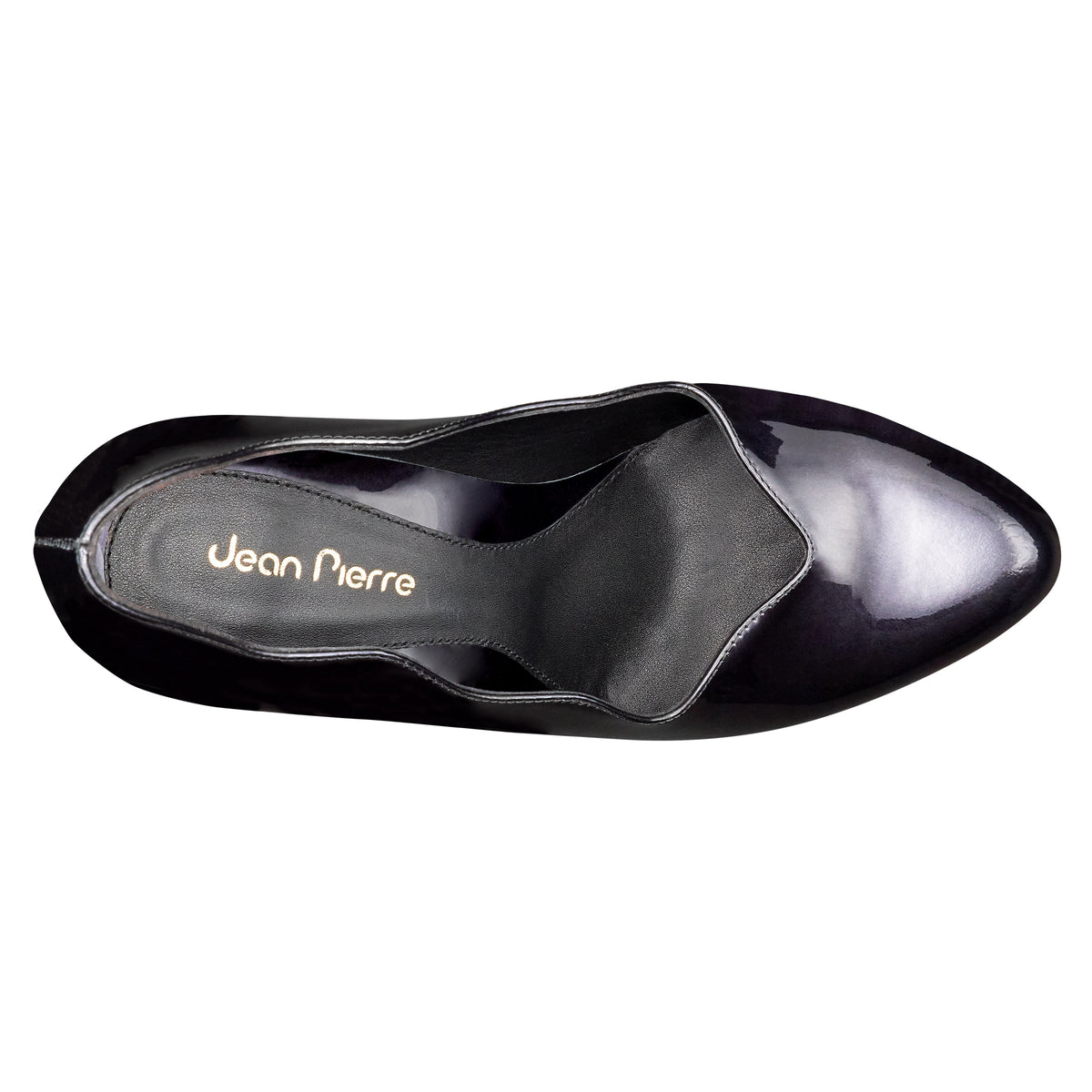 Zapatillas de charol con tacón alto para mujer