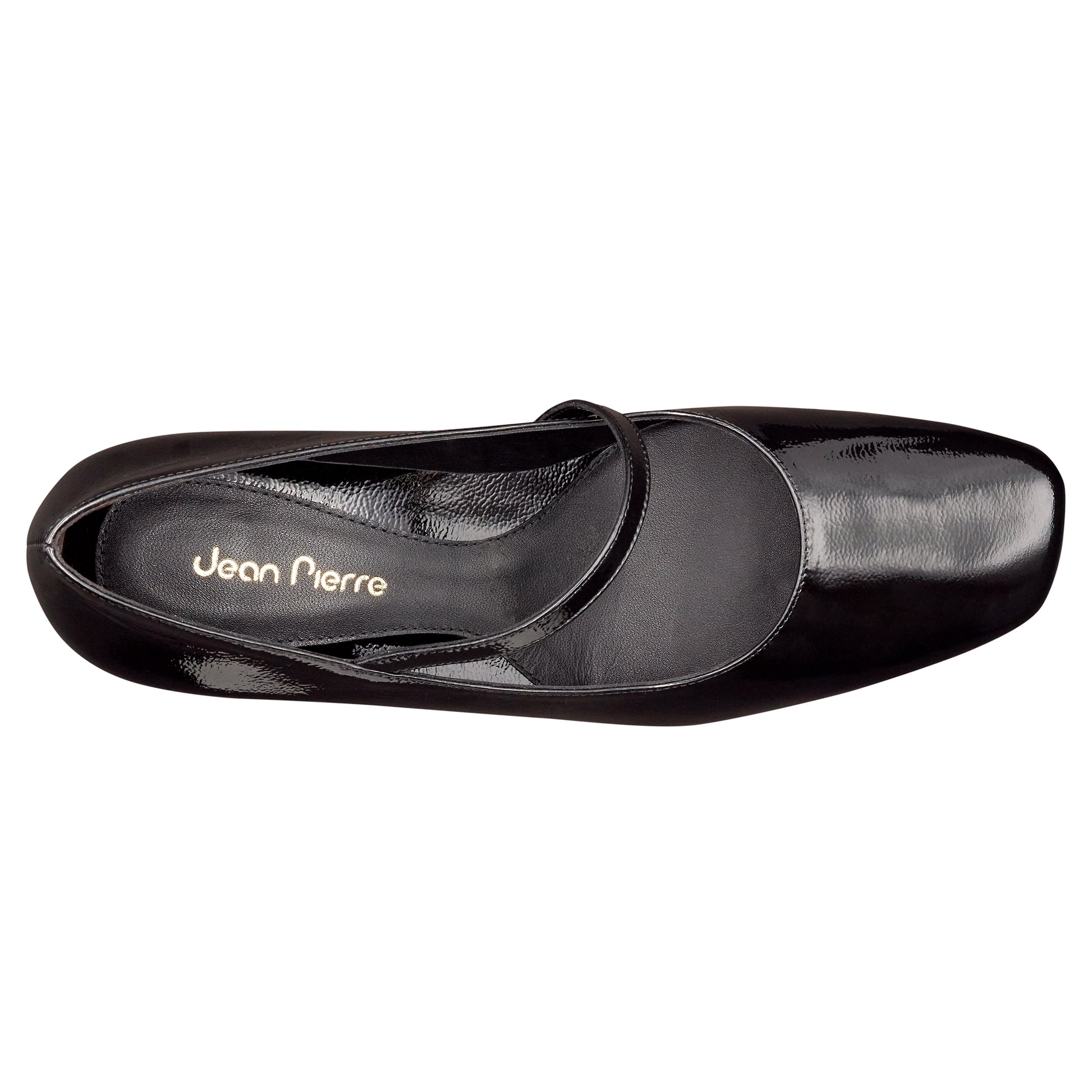 Zapatillas Mary Jane de charol con correa para mujer