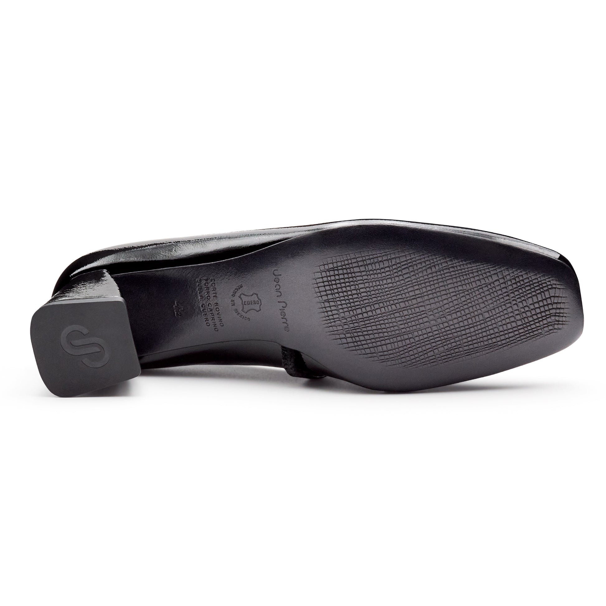 Zapatillas Mary Jane de charol con correa para mujer