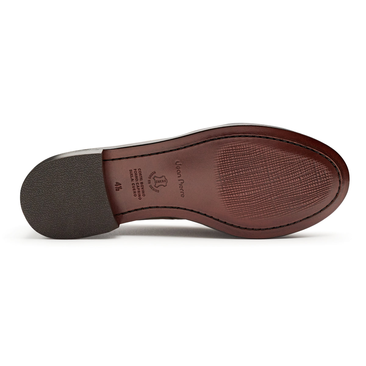 Mocasines de gamuza café para mujer