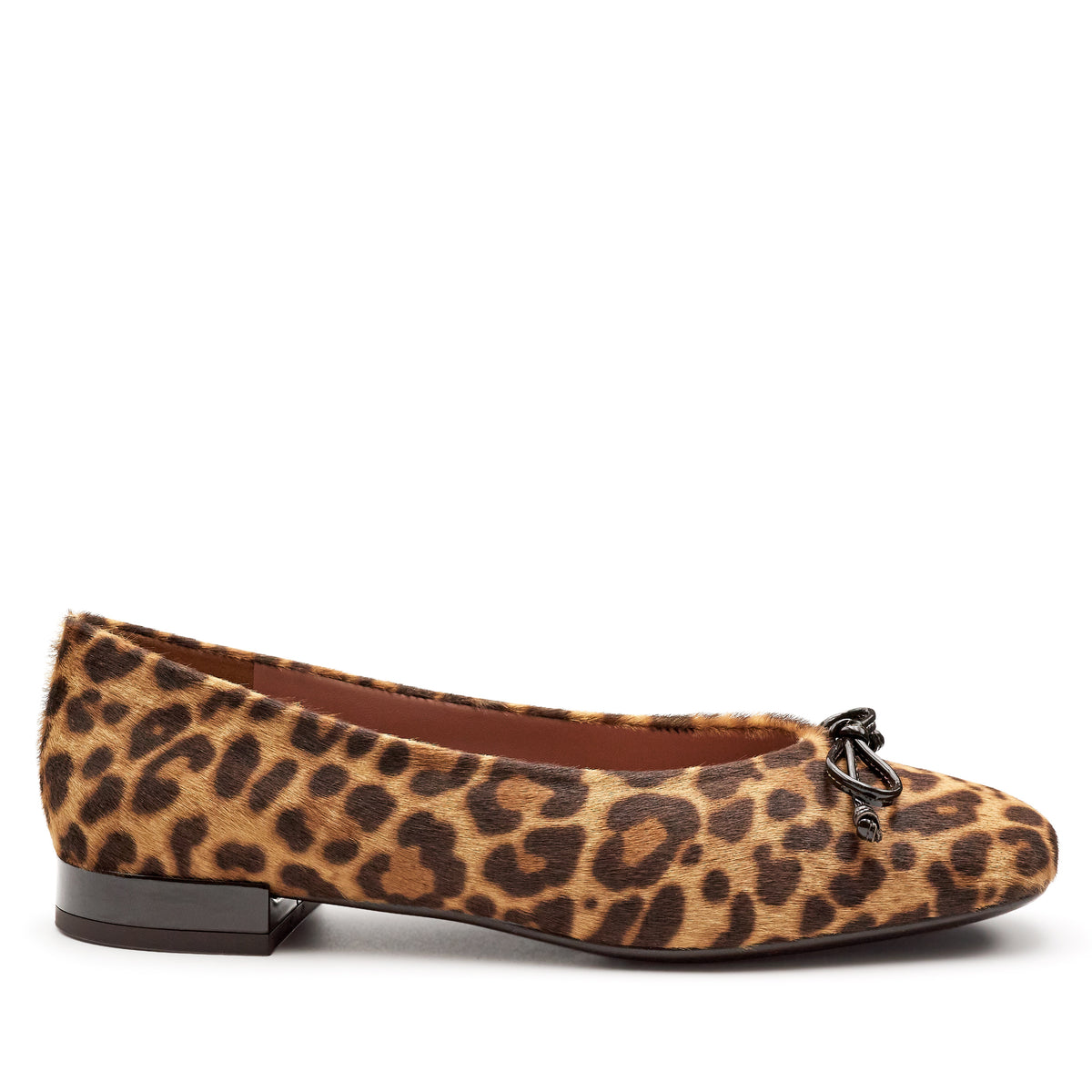 Balerinas de pelo animal print para mujer