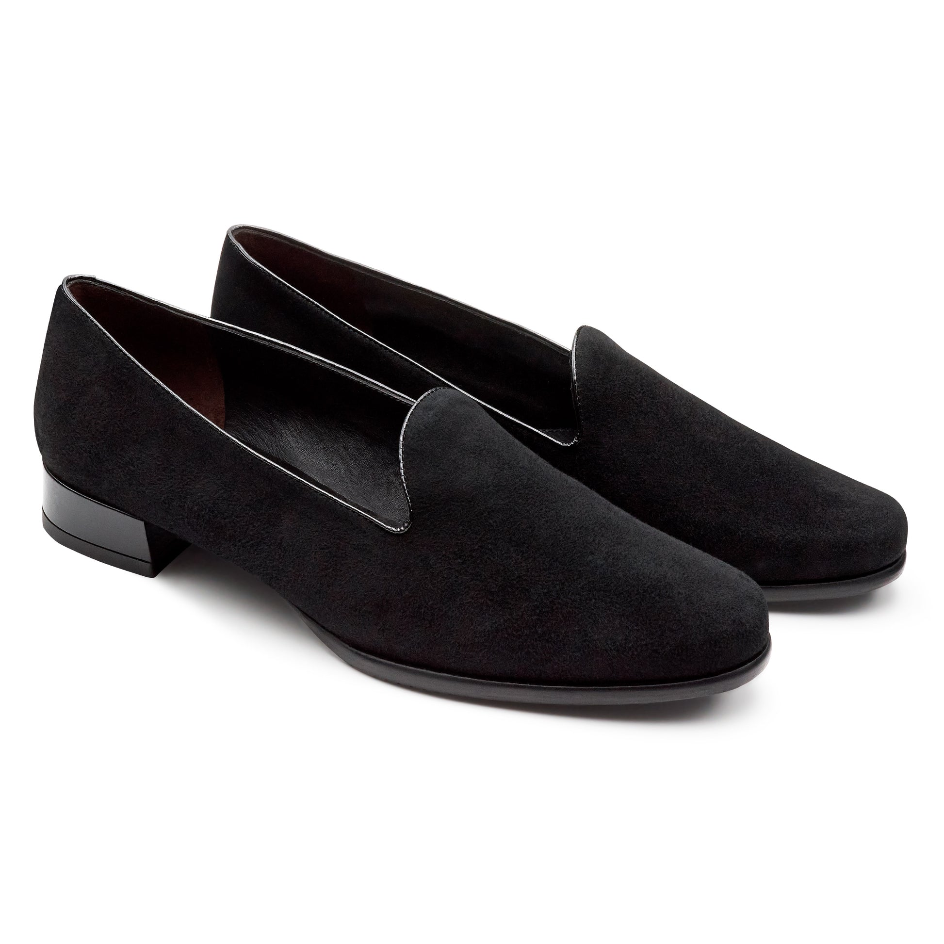 Mocasines de ante para mujer