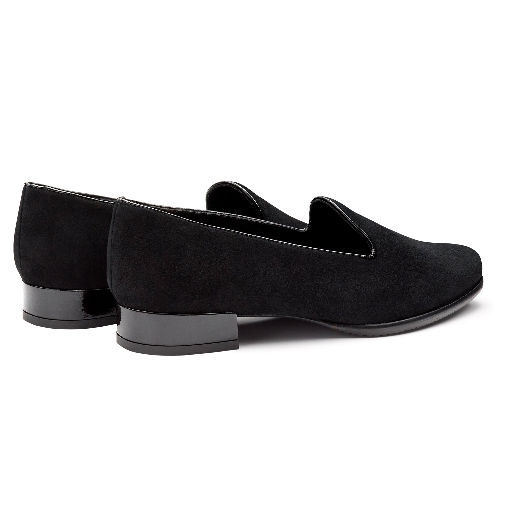 Mocasines de ante para mujer