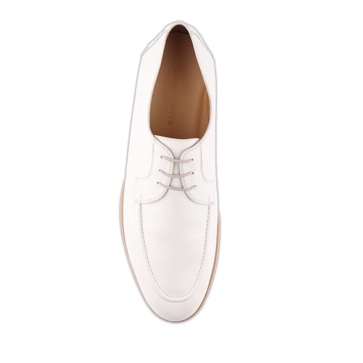 Zapatos de piel para hombre estilo derby con suela de cuero