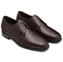 Zapatos cafés tipo derby treccina