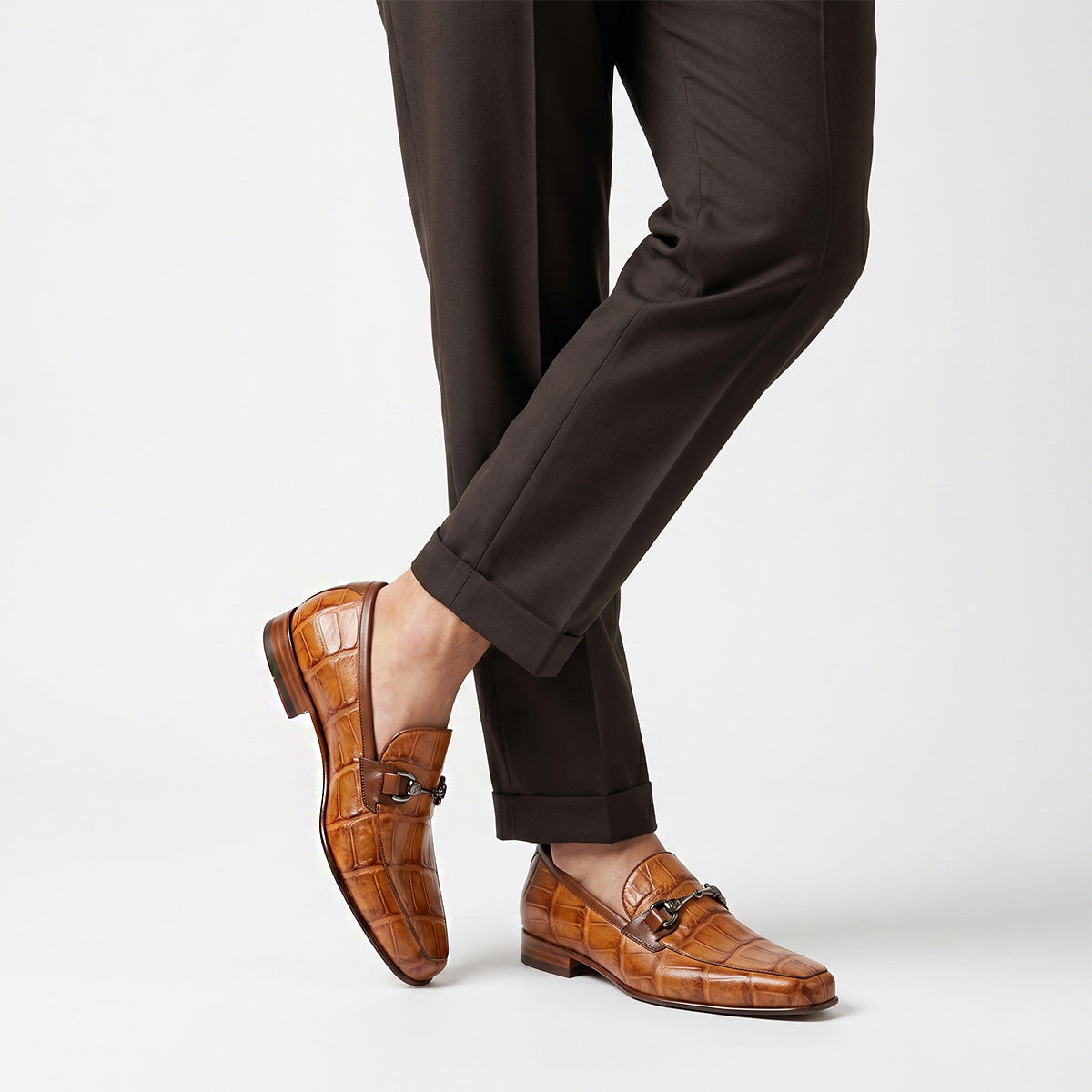 Mocasines de cocodrilo