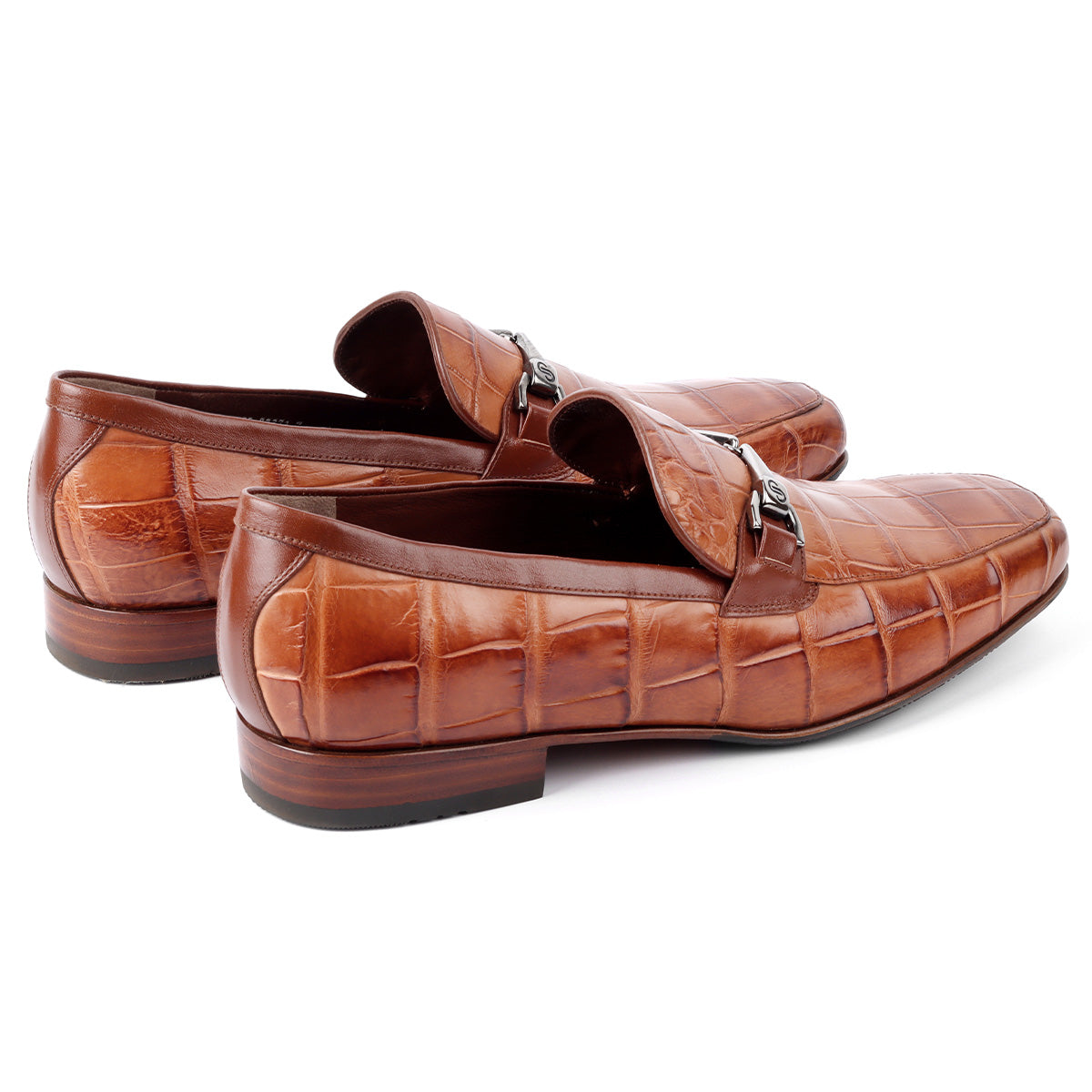 Mocasines de cocodrilo para hombre