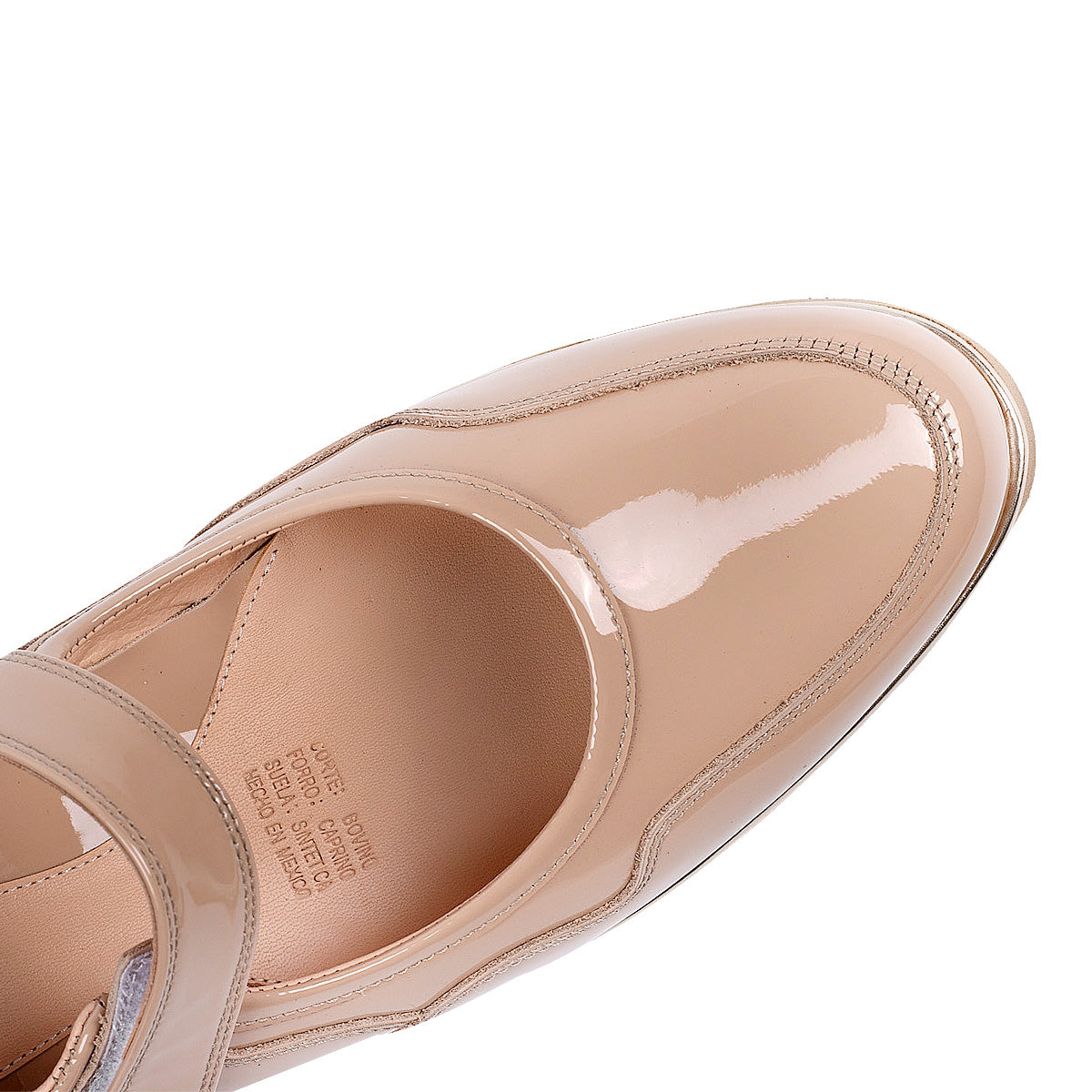 Zapatos mary Jane casuales de charol con suela confort para dama