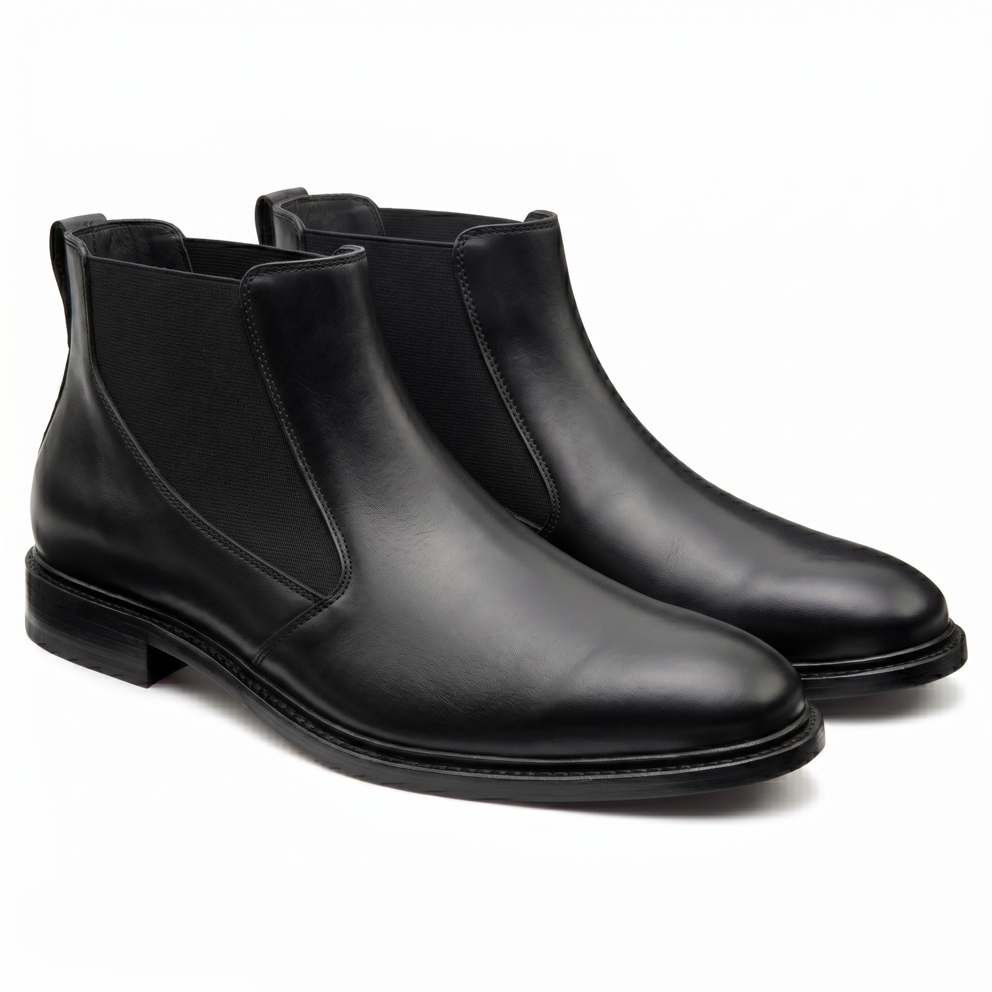 Botines negros tipo chelsea