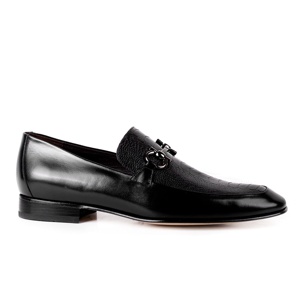 Mocasines de pata de avestruz para caballero