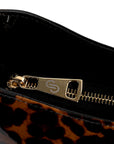 Bolsa de charol con print para mujer