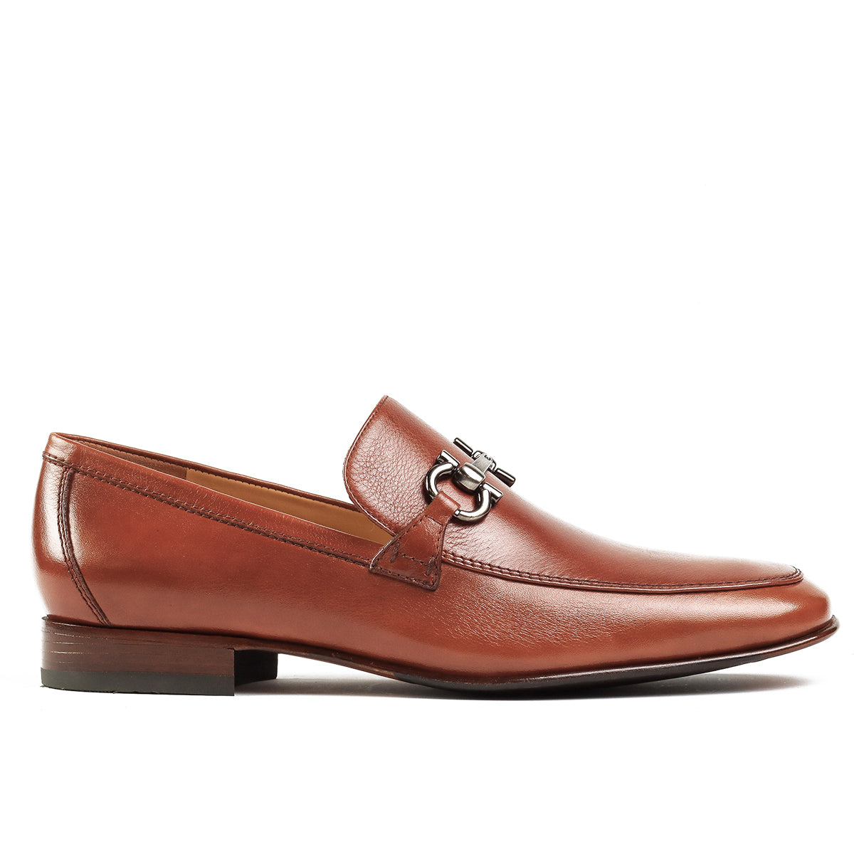 Mocasines de piel con hebilla estilo casual para caballero