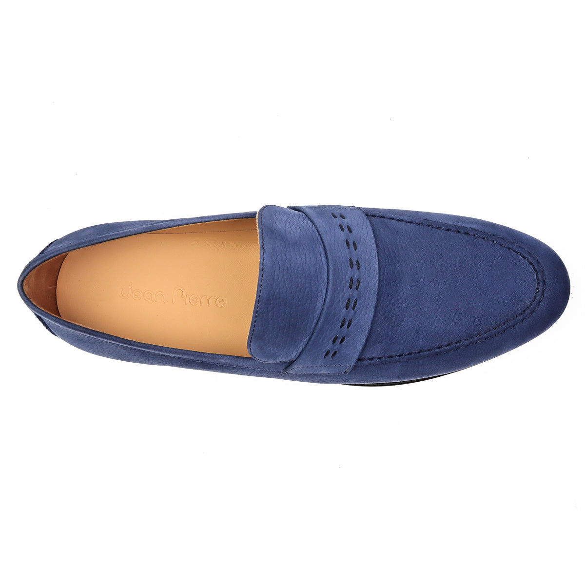 Mocasines slip on casuales con acabado en nubuck para caballero