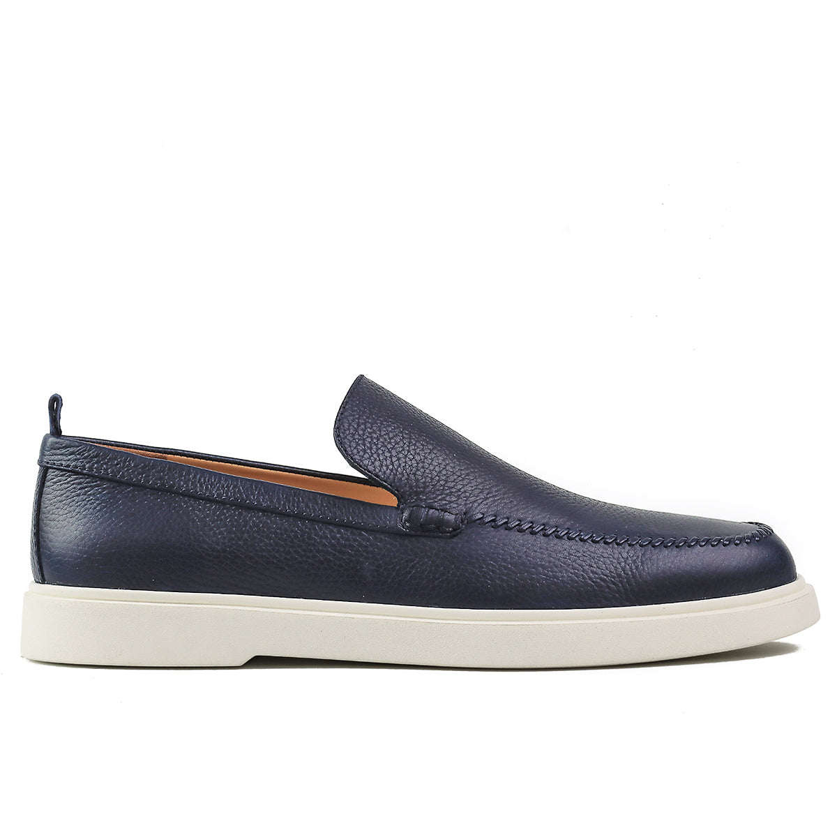 Mocasines de piel casuales y suela ligera para caballero