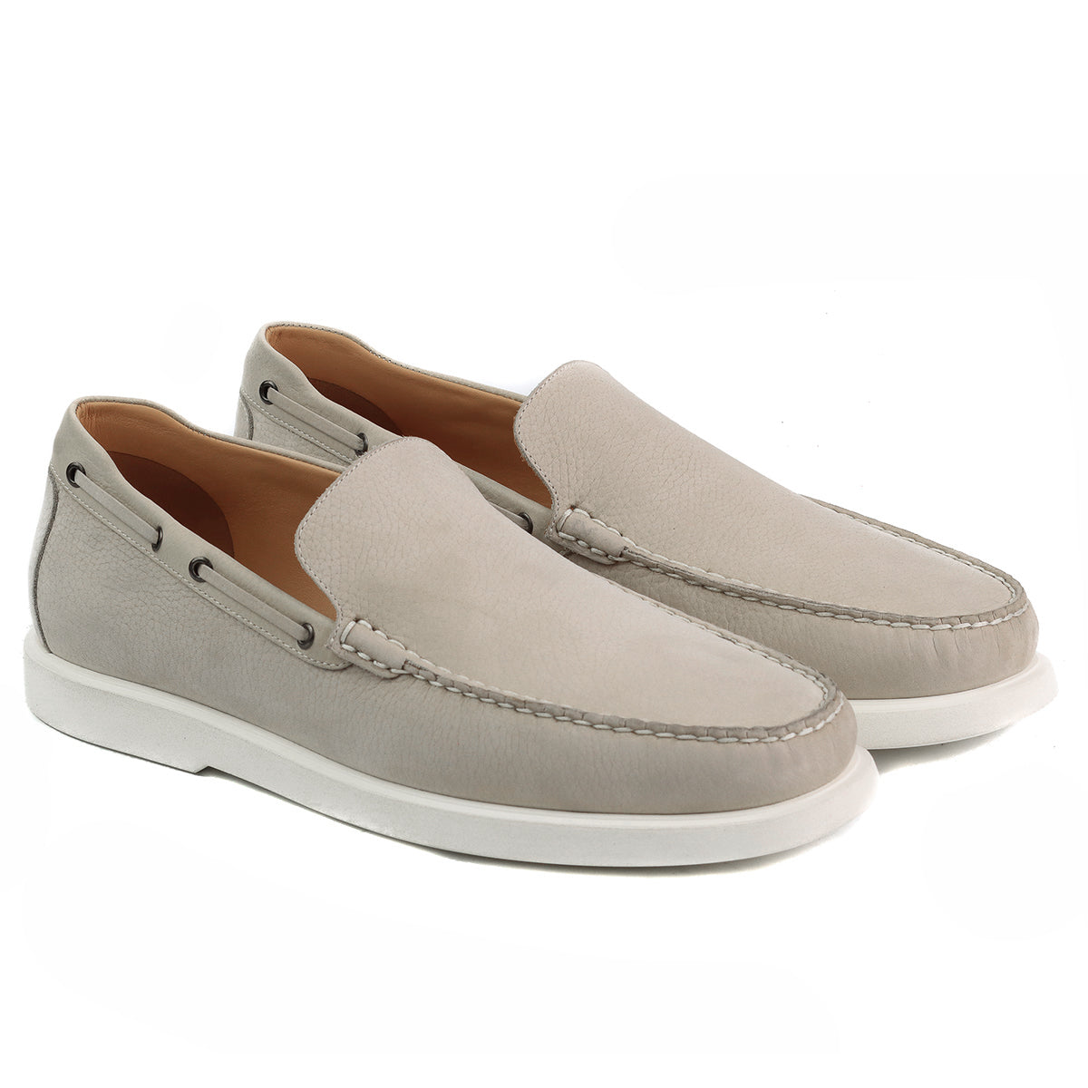 Mocasines de piel náuticos para caballero