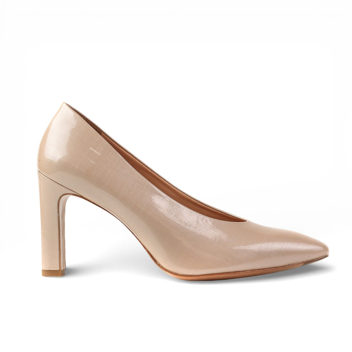 Zapatillas clásicas de charol para dama