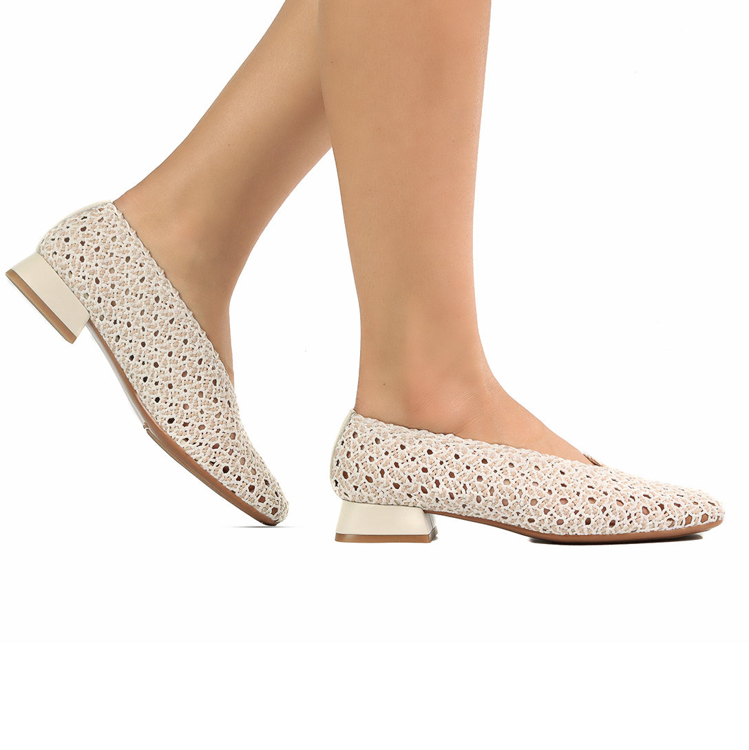 Balerina de tejido textil artesanal para dama