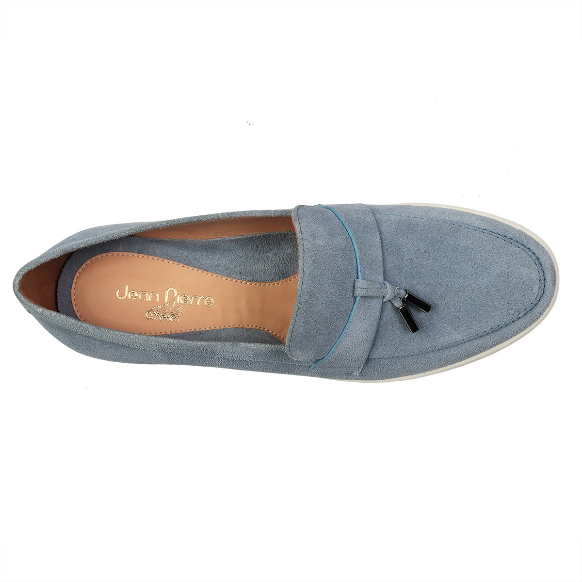 Mocasines de gamuza con suela ultraligera confort para dama
