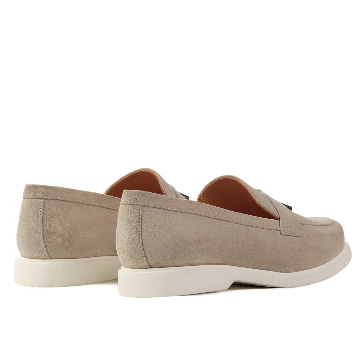 Mocasines de gamuza con suela ultraligera confort para dama