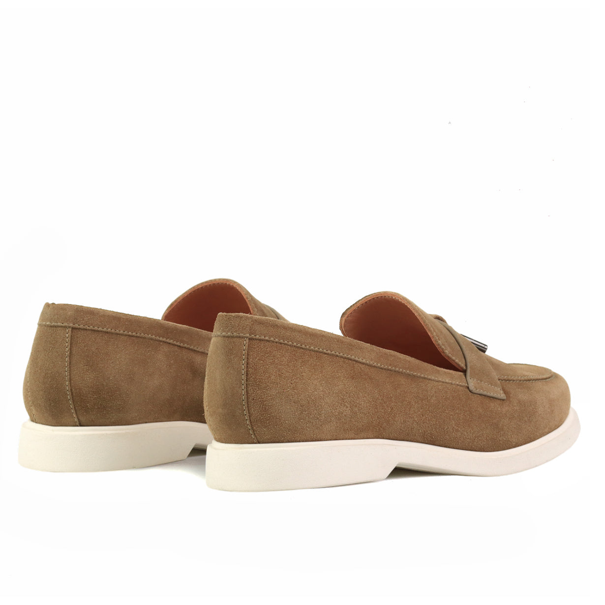 Mocasines de gamuza con suela ultraligera confort para dama