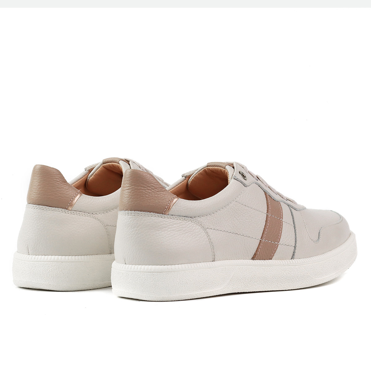 Tenis de piel casuales para dama