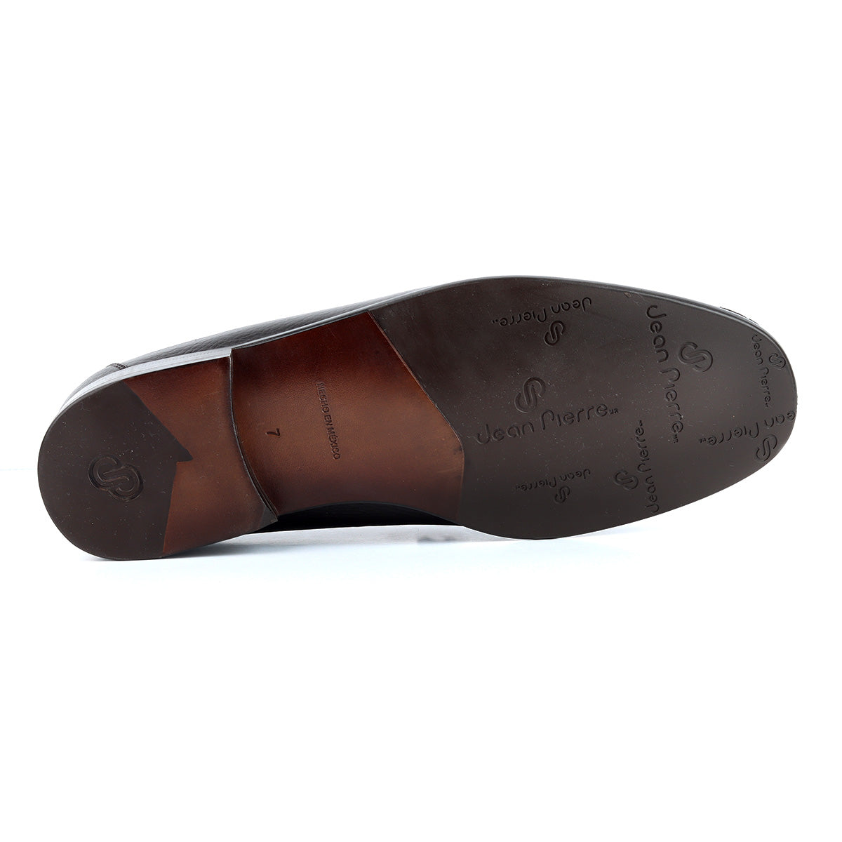 Mocasines de piel con lazo y borlas para hombre