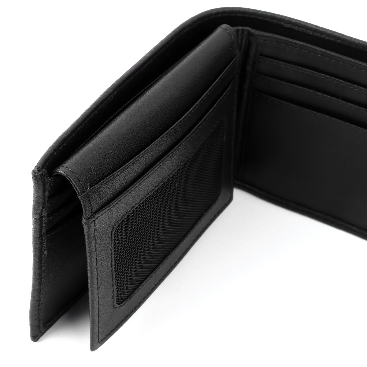 Cartera horizontal de piel para caballero