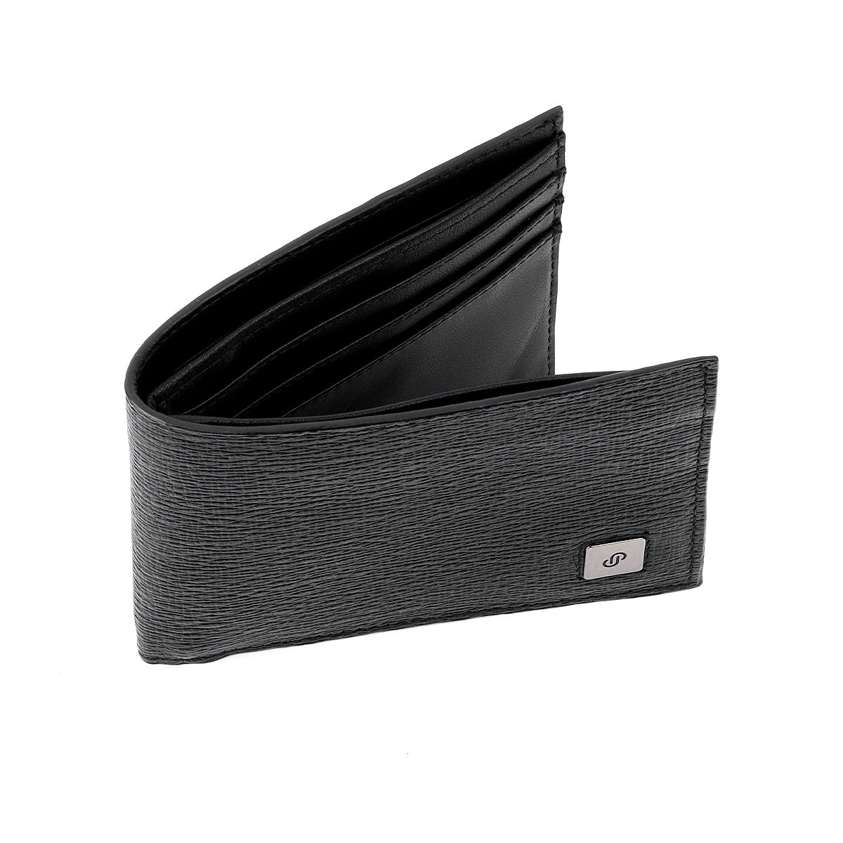 Cartera horizontal creta de piel para caballero