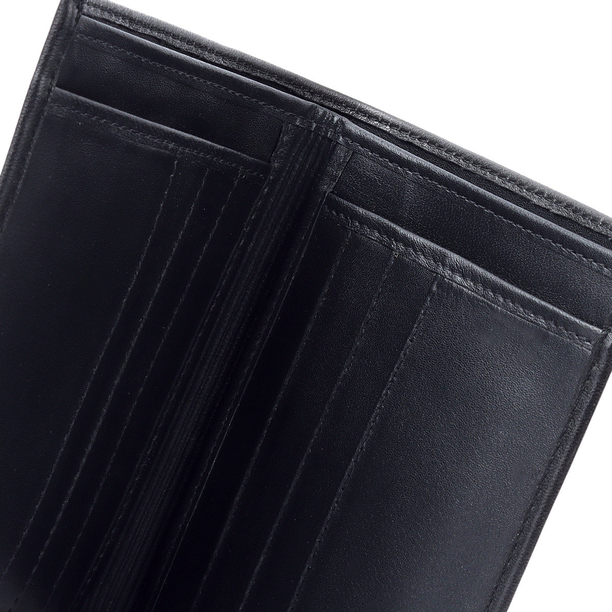 Cartera de piel lisa para hombre