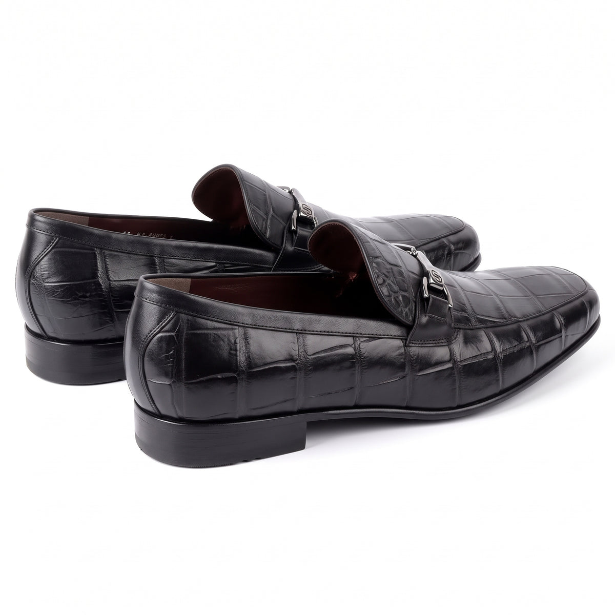 Mocasines de cocodrilo para hombre
