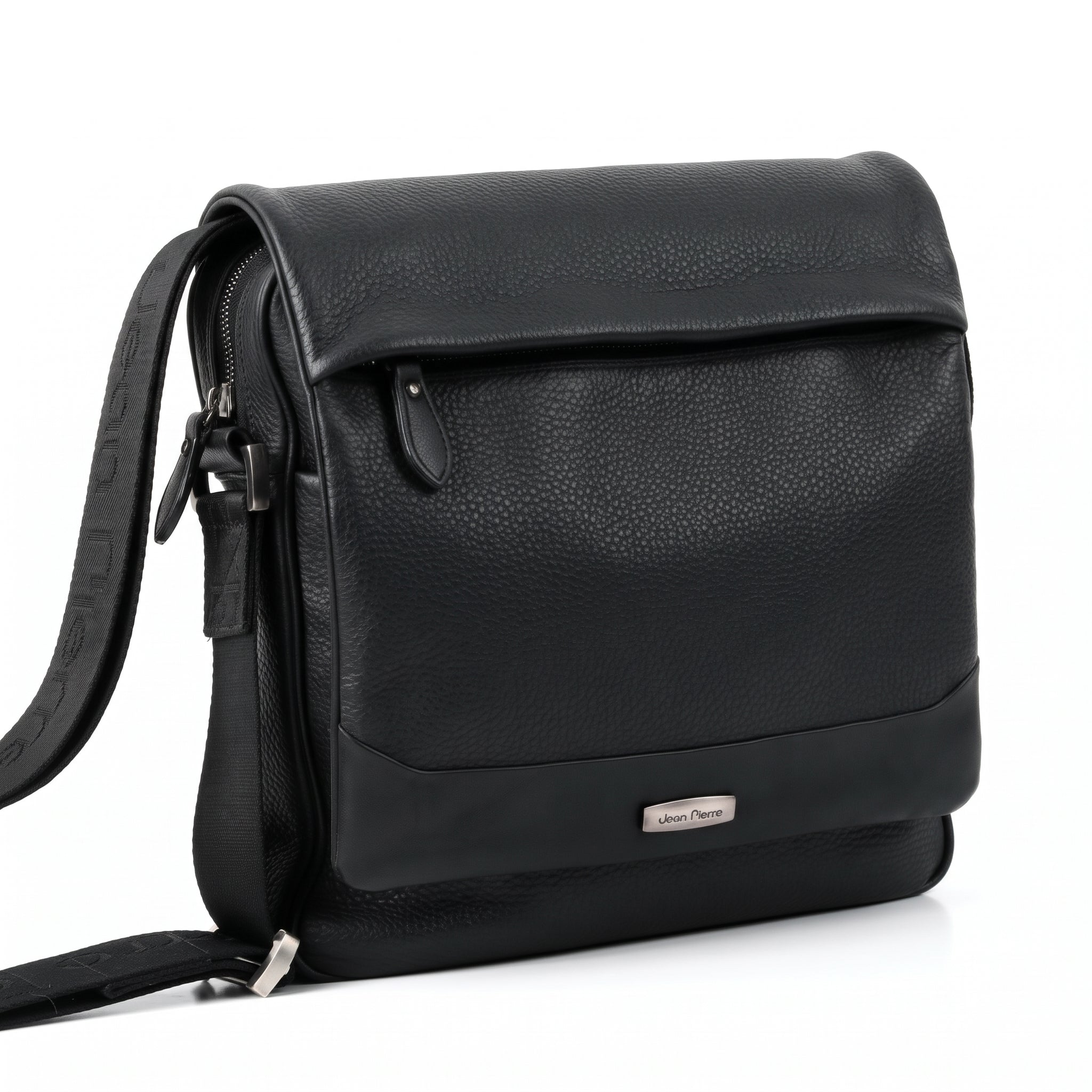 Bolso cuadrado de piel tipo crossbody para hombre