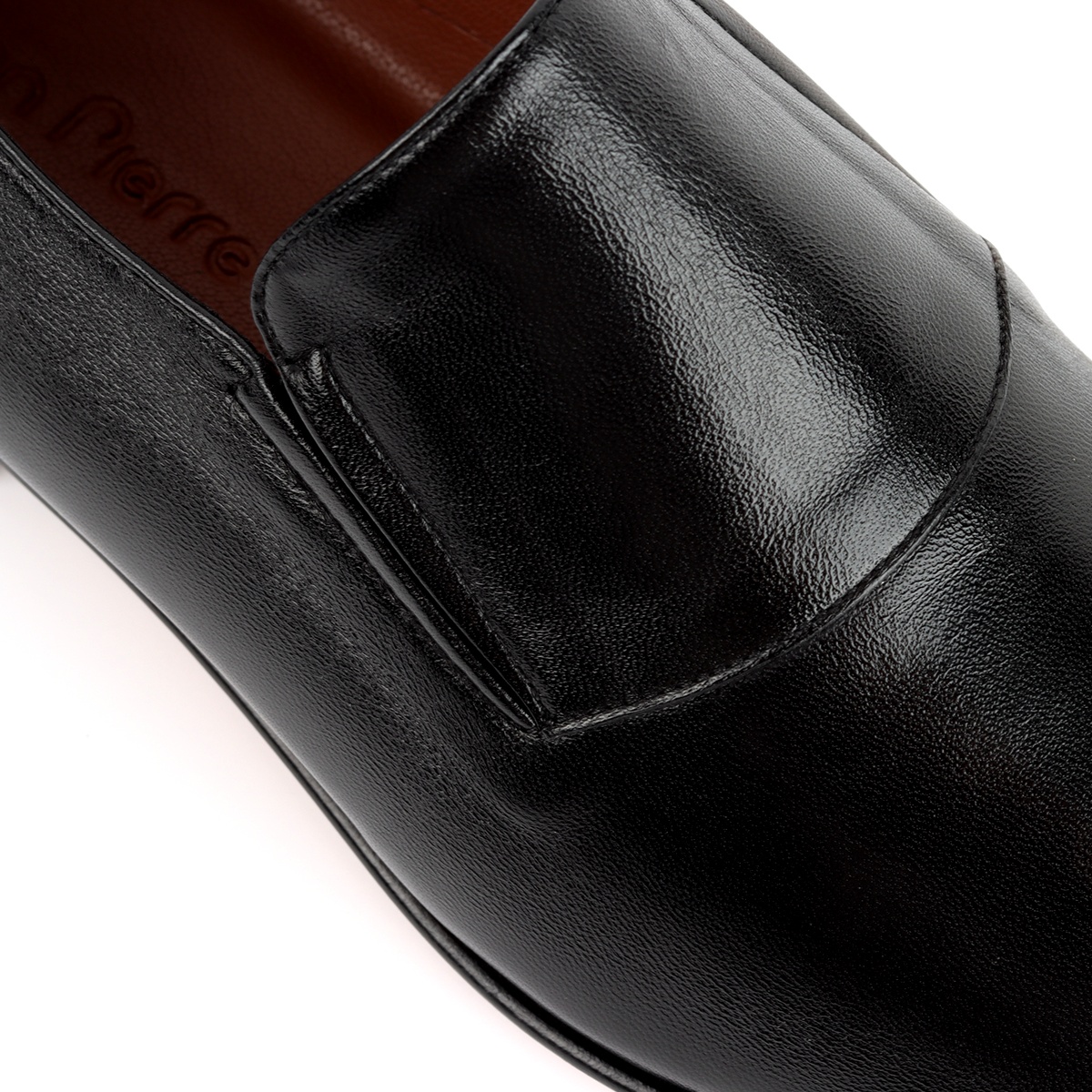 Mocasín Formal en Piel Genuina Negra