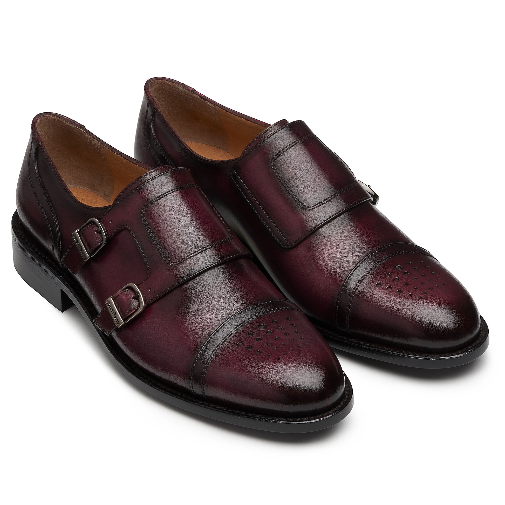 Blucher tipo Monk para dama Goodyear Welt