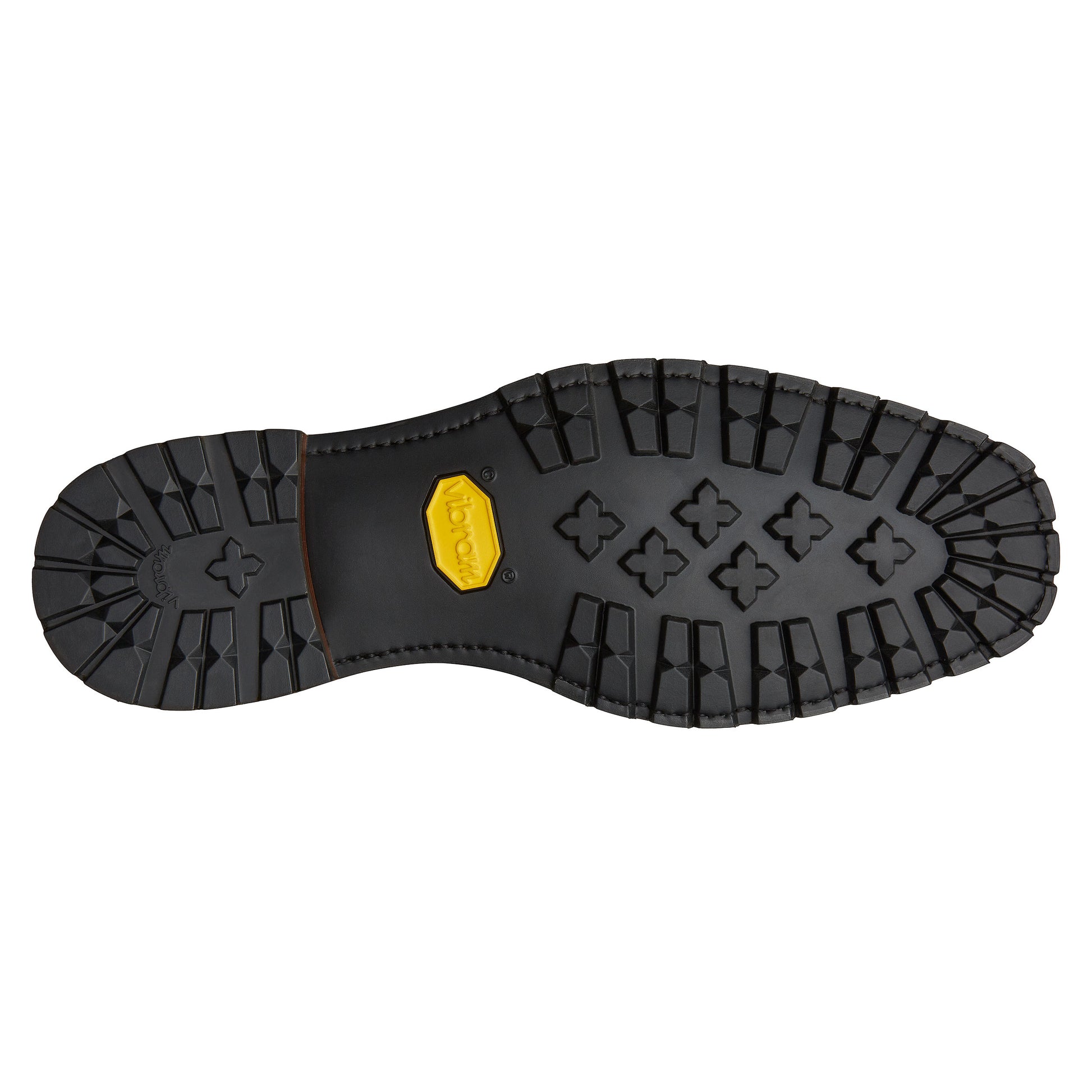 Zapatos oxford de piel goodyear welt con suela vibram, pintados a mano y perforaciones (full brogue) para hombre