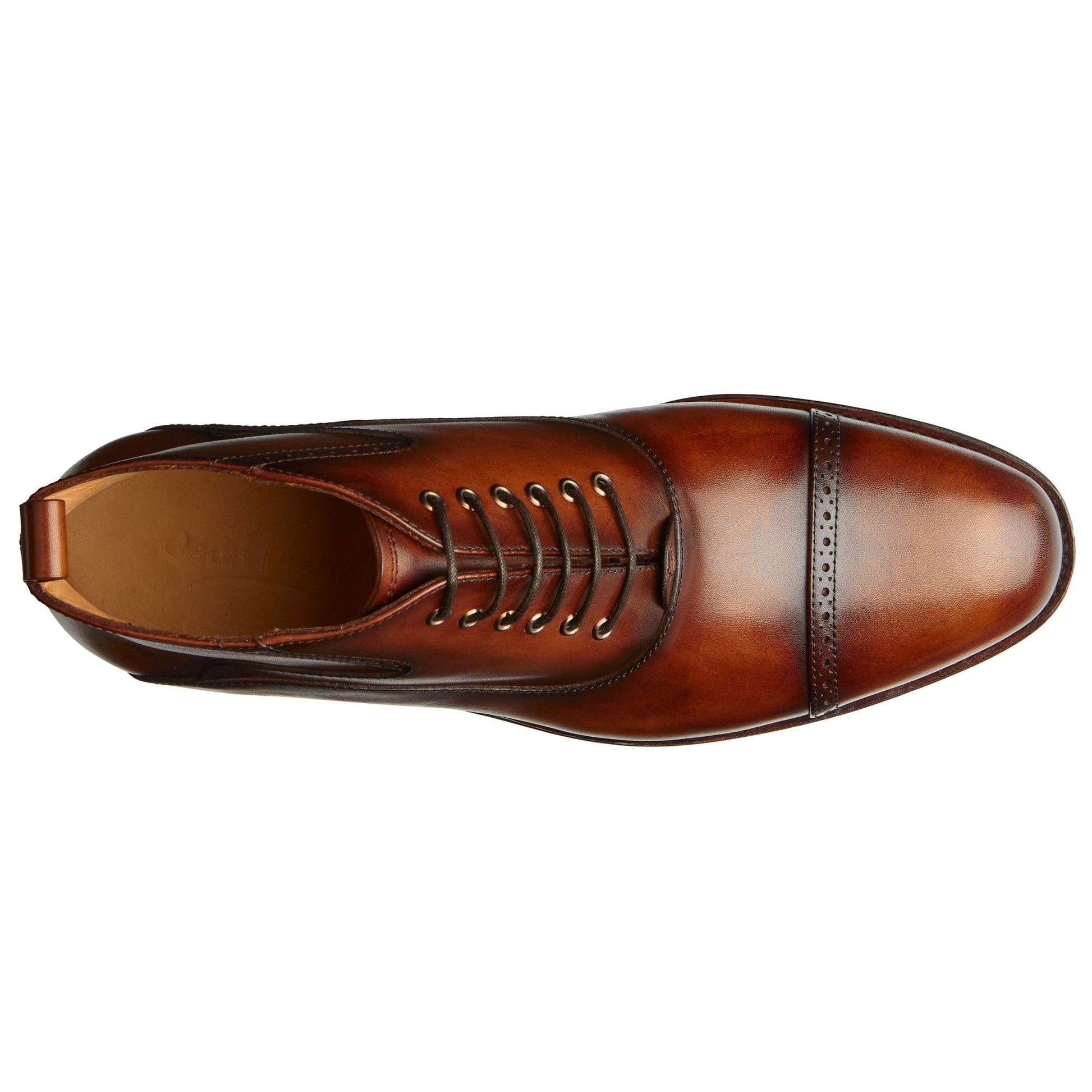 Botín Bostoniano de piel Goodyear Welt para caballero - Jean Pierre