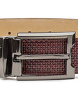 Cinturón grabado en piel de Becerro - Jean Pierre