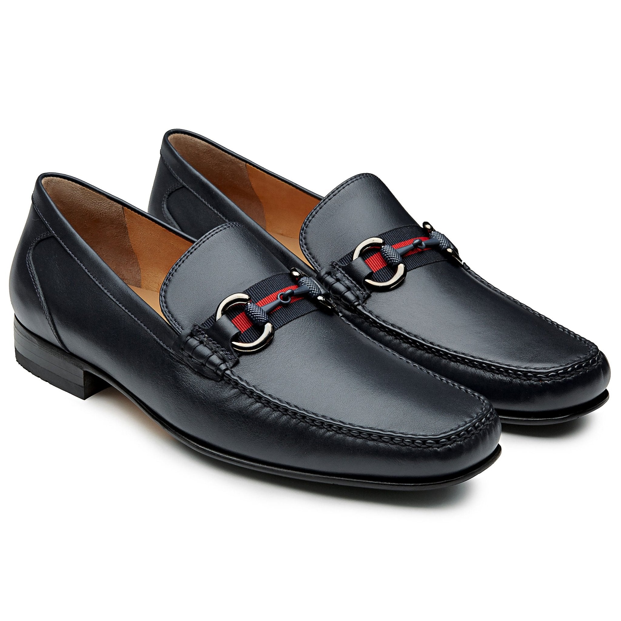 Mocasín Slip-On Tejido con Cinta y Herraje - Jean Pierre