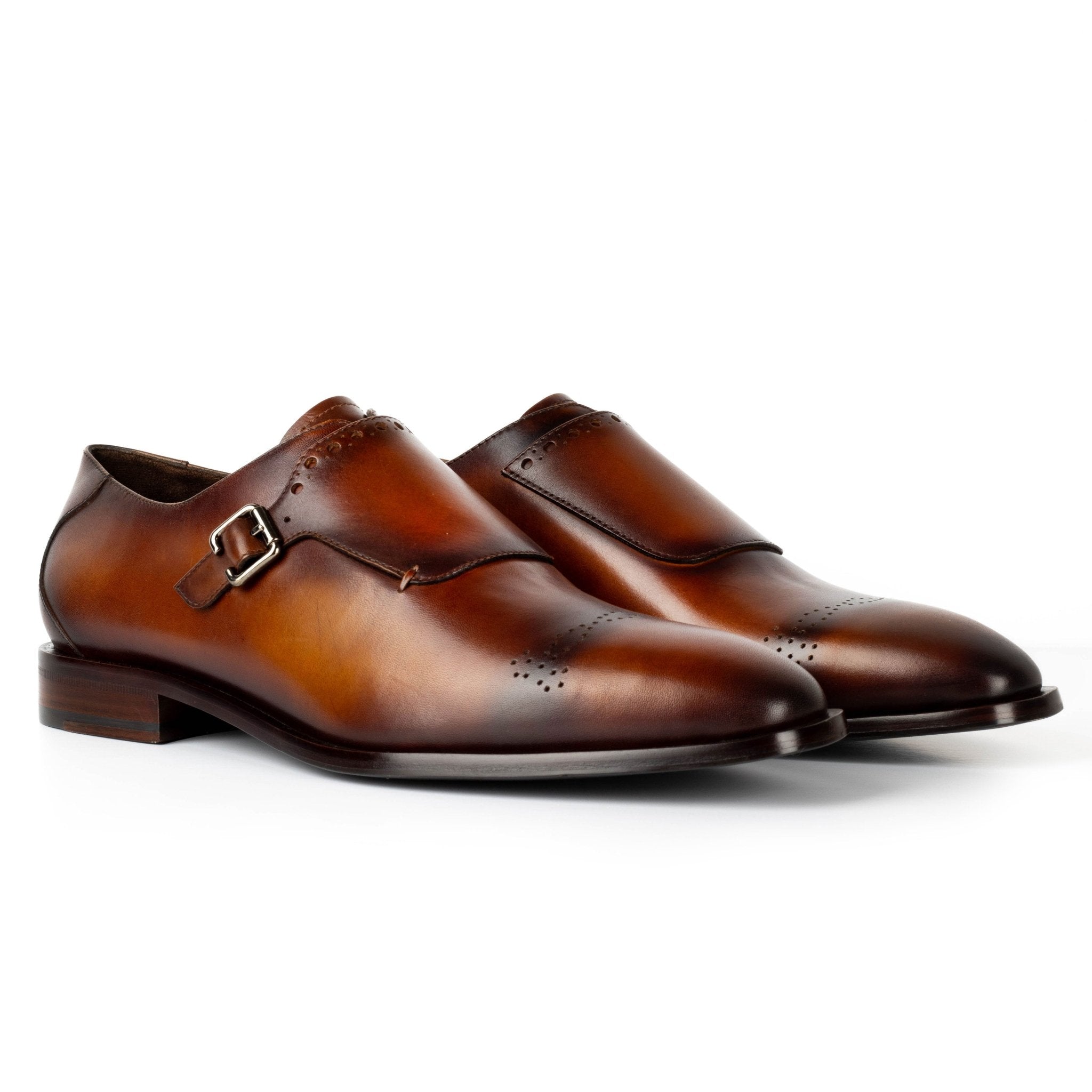 Bota monk strap sales masculina