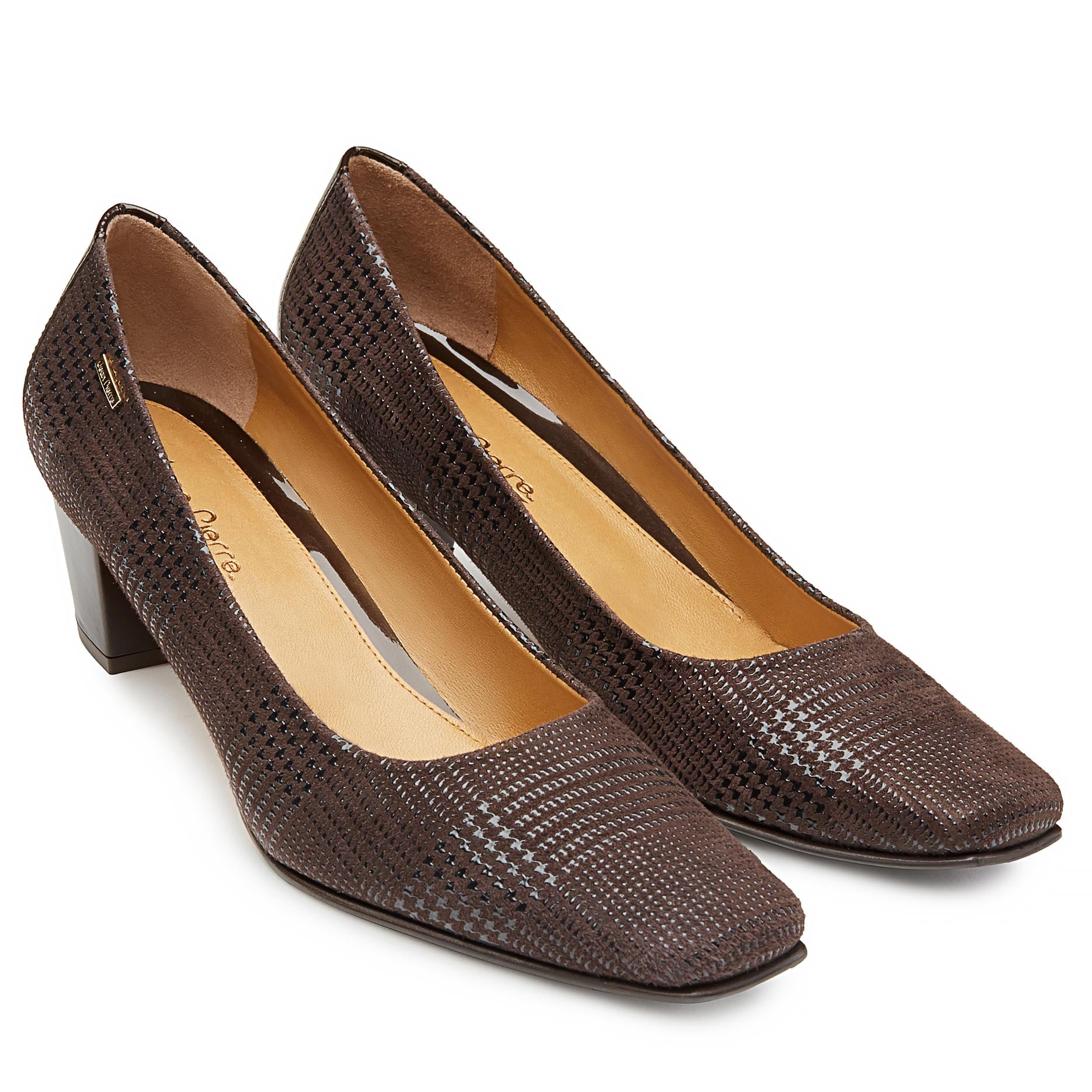 Zapatilla de Salón en Ante texturizado - Jean Pierre